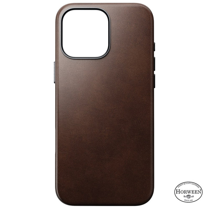 Nomad Traditional Horween Leather Case for iPhone 16 Pro Max