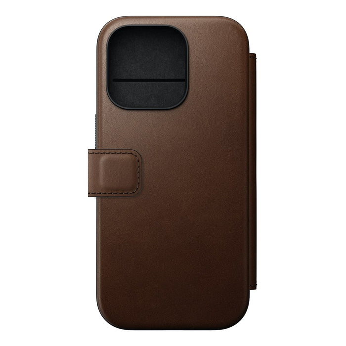 Nomad Modern Folio Leather Case for iPhone 16 Pro