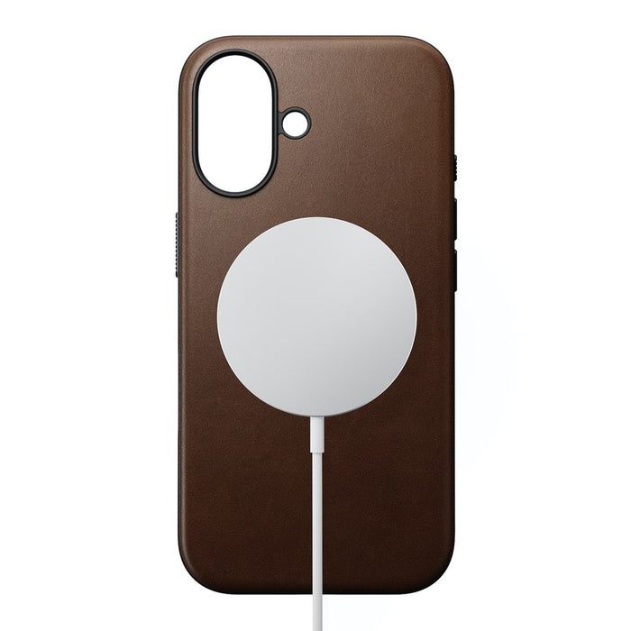 Nomad Modern Leather Case for iPhone 16