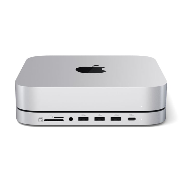 Satechi Aluminium USB-C Stand + Hub for Mac Mini with SSD Enclosure