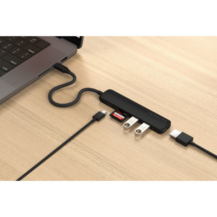 Satechi 6-in-1 USB-C Slim Multiport Adapter