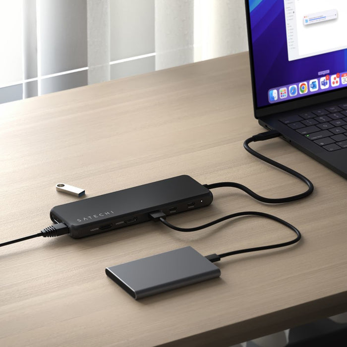 Satechi 13-in-1 USB-C Triple Display Multiport Adapter