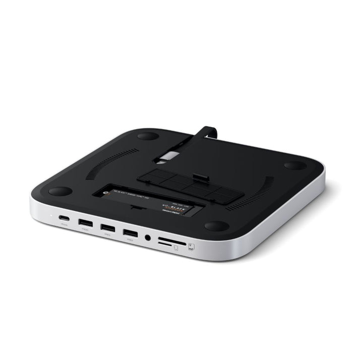 Satechi Aluminium USB-C Stand + Hub for Mac Mini with SSD Enclosure